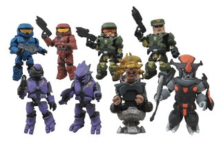 Illustration for article titled Get Your Series Five Halo Minimates Before They Disappear Completely